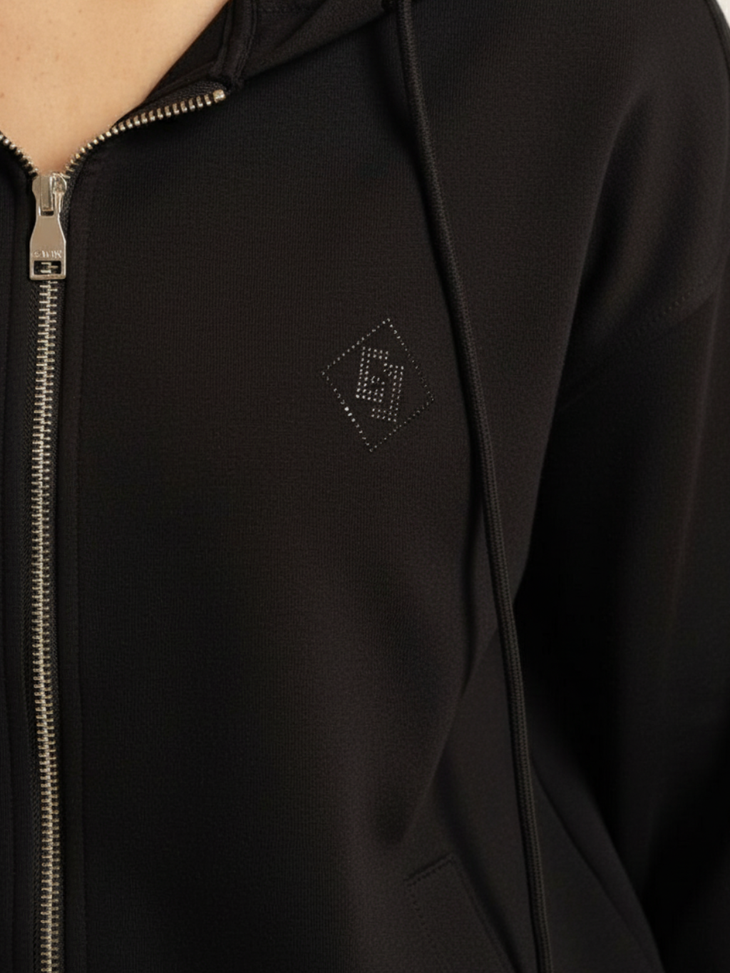 GAUDI GJ Logo Black mikina Veľkosť: L – Obrázok 4