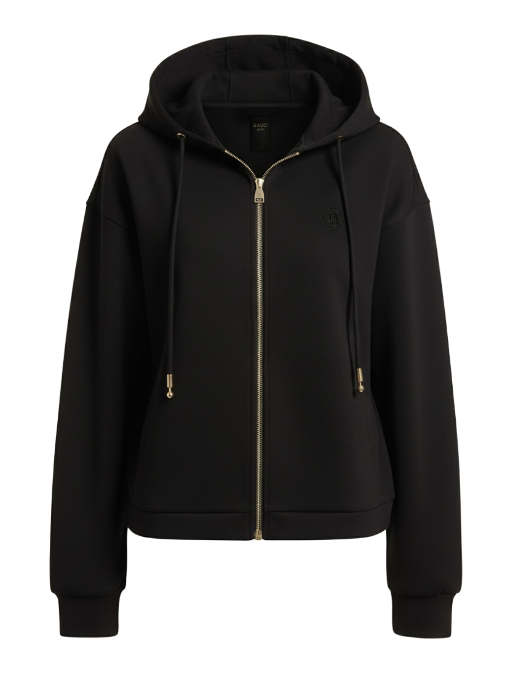GAUDI GJ Logo Black mikina XS