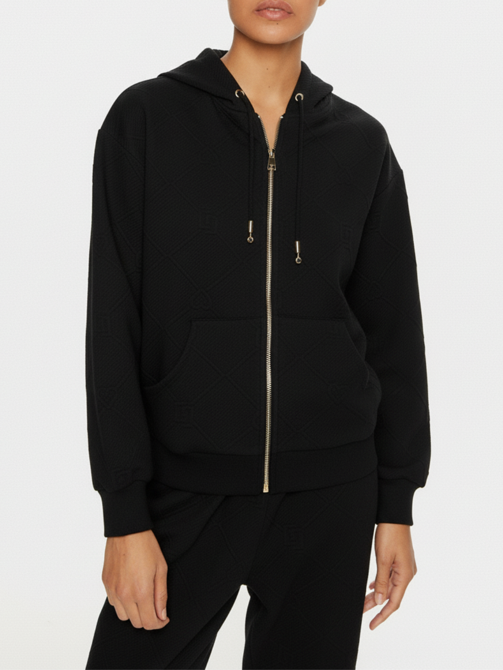 GAUDI Embroidered Black mikina Veľkosť: S