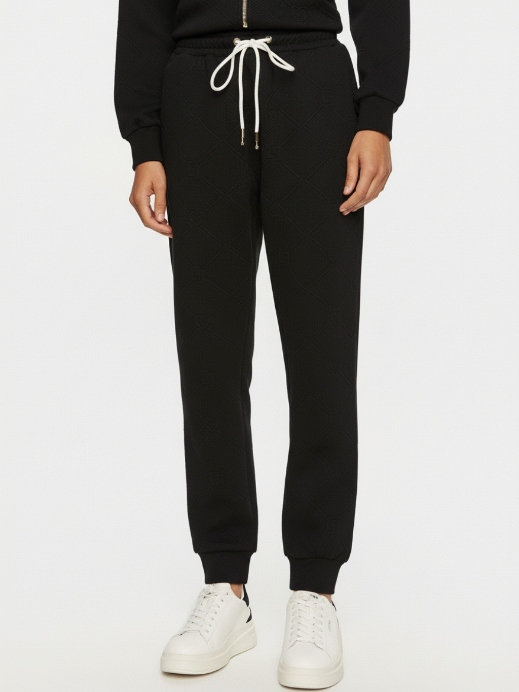 GAUDI Embroidered Black joggery Veľkosť: M