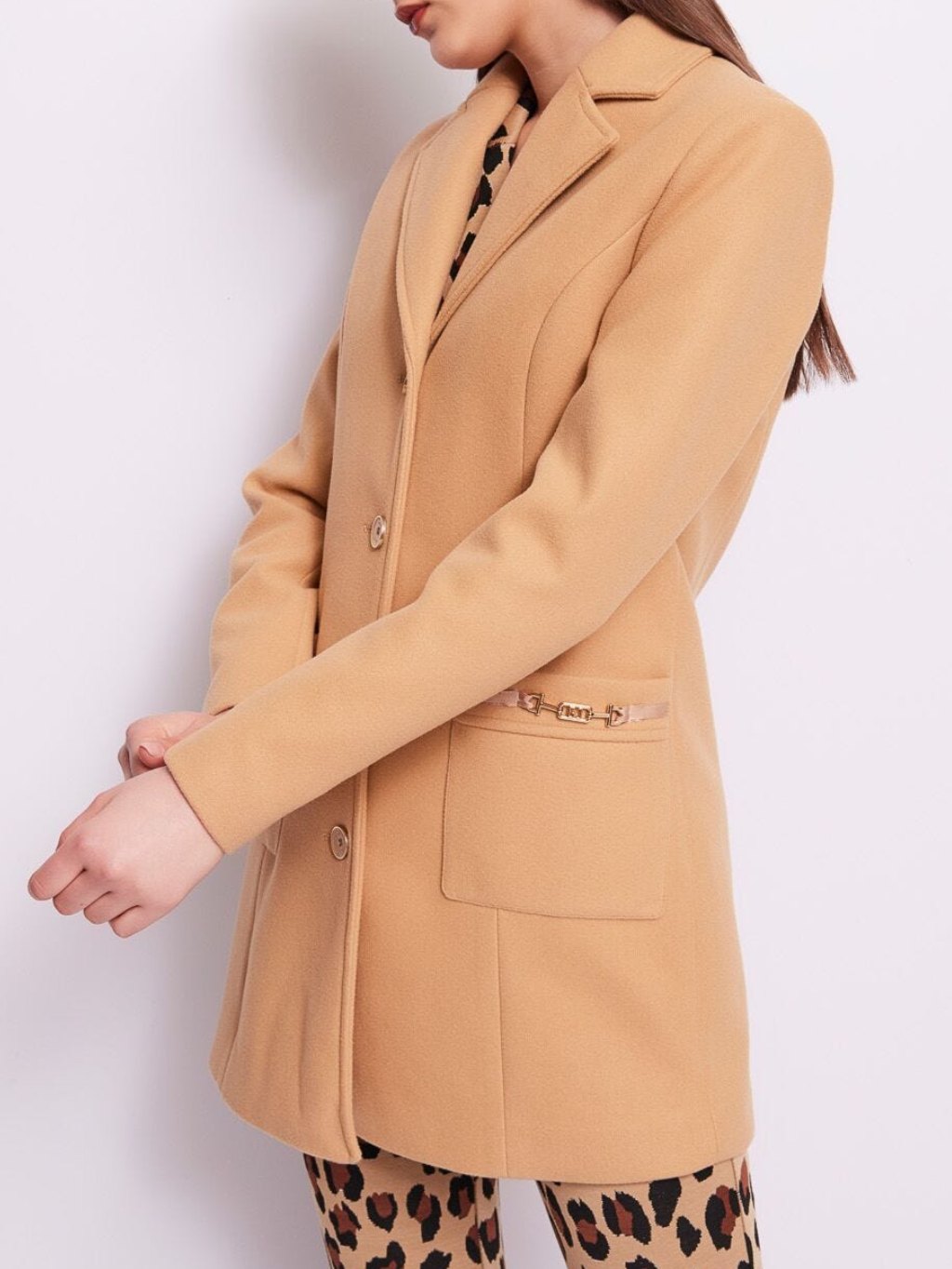 GAUDI Lady Brown kabát Veľkosť: L