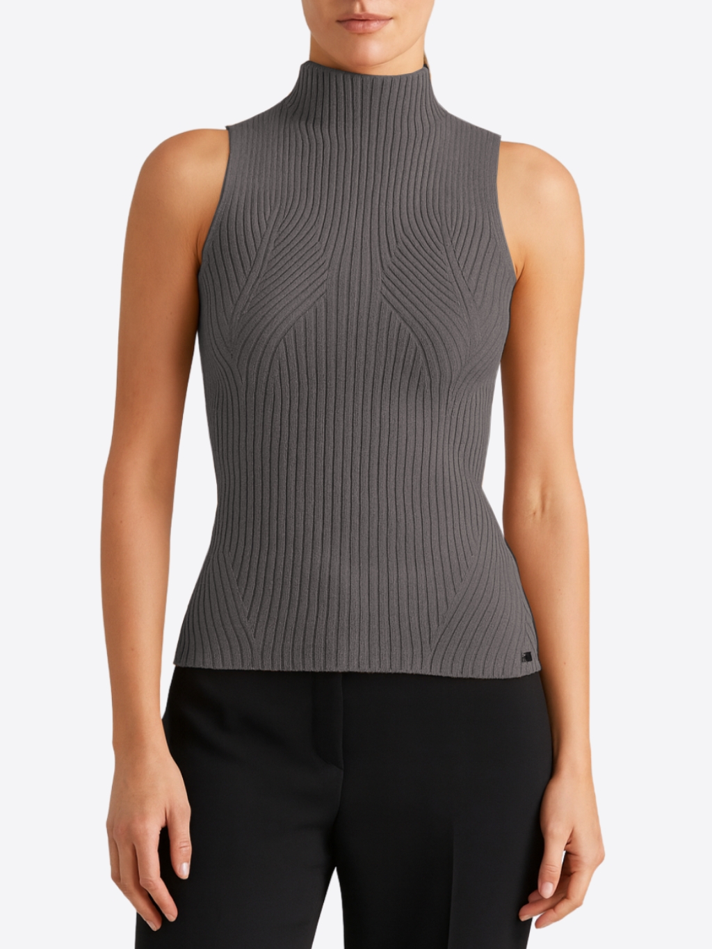 GAUDI Ribbed Grey rolák Veľkosť: S