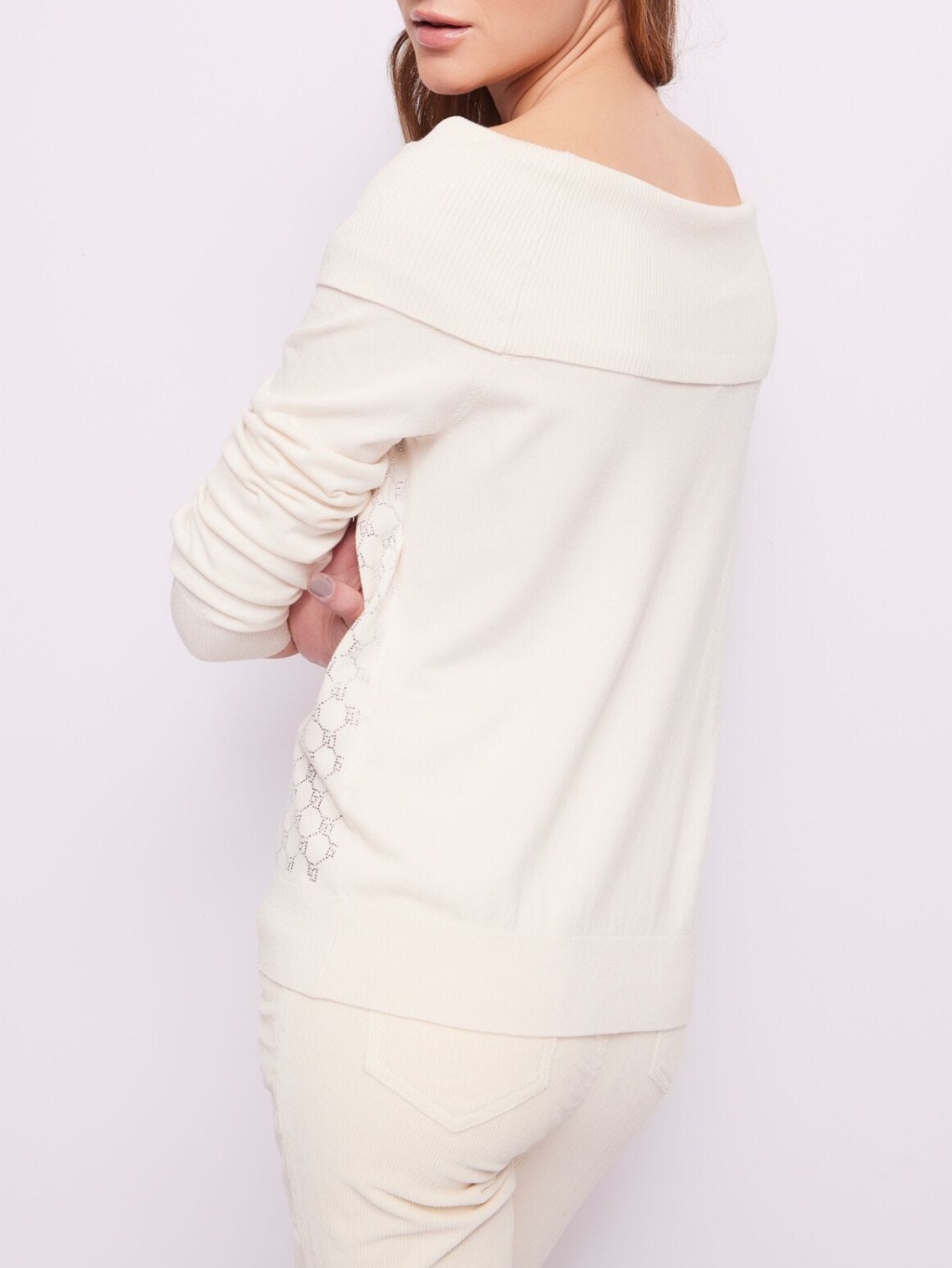 GAUDI Whisper White sveter Veľkosť: L