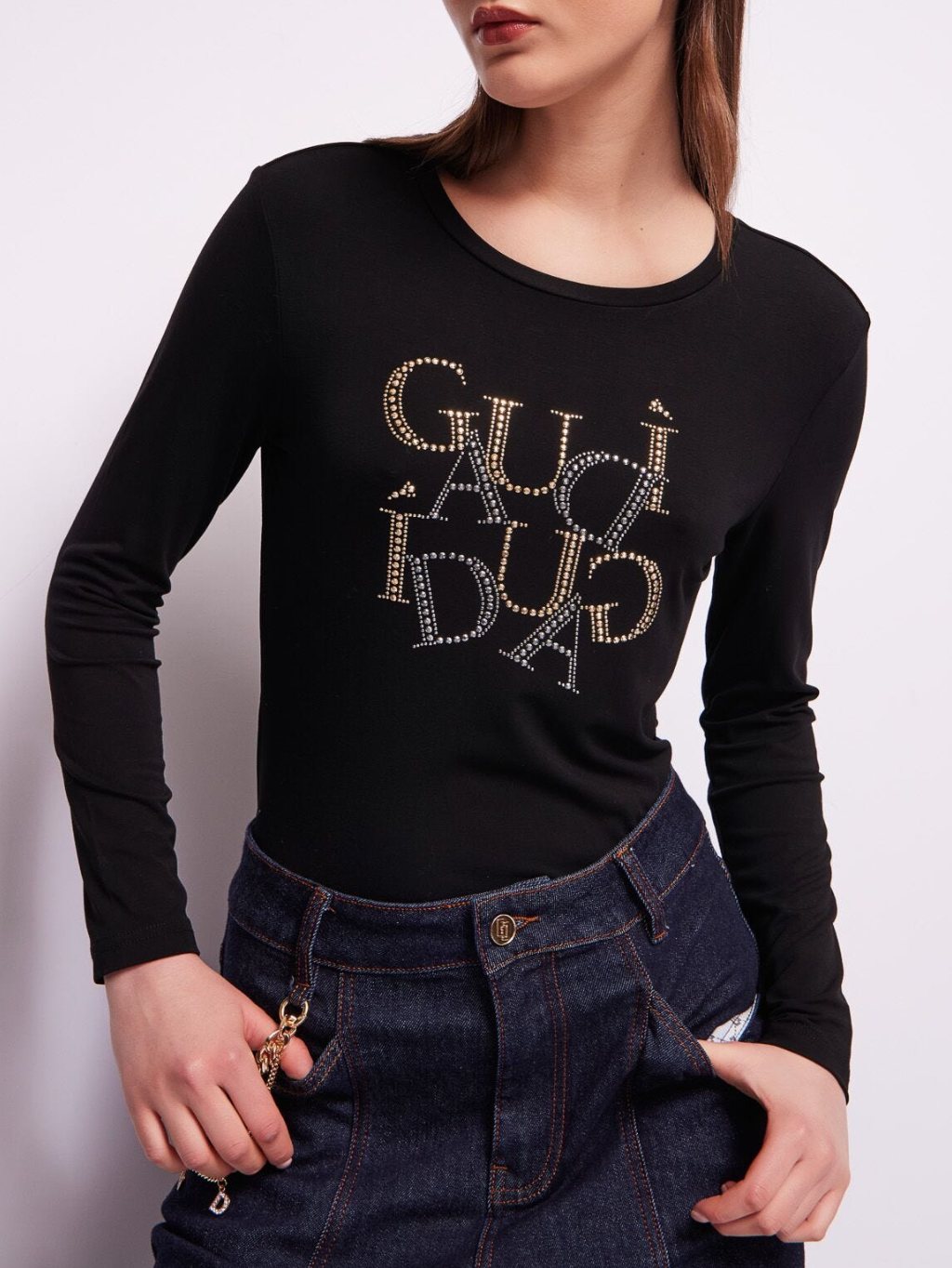 GAUDI Logo Black tričko M