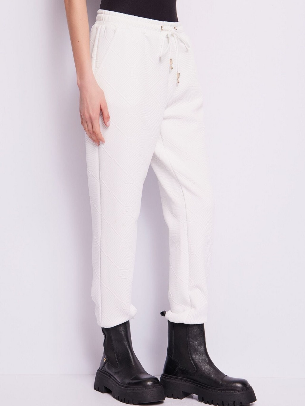 GAUDI Diamonds White joggery Veľkosť: M