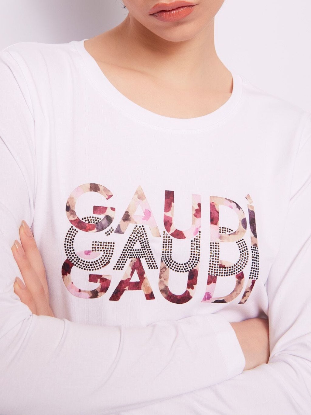 GAUDI Petals White tričko Veľkosť: L – Obrázok 4