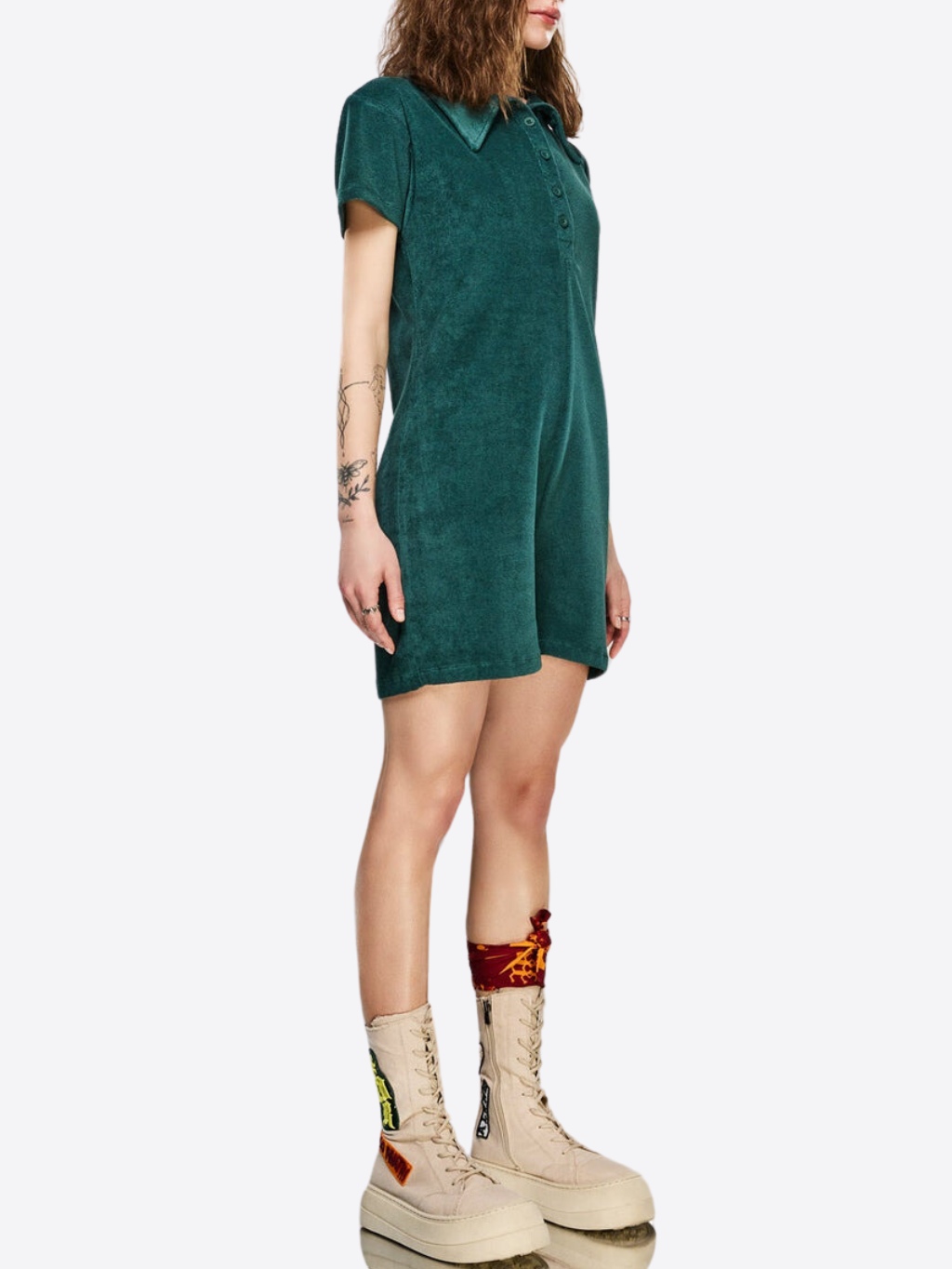 #VDR Emerald Green overal Veľkosť: S