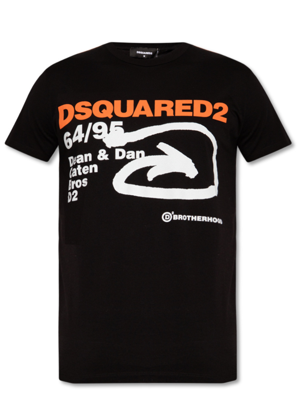DSQUARED2 Brotherhood Black tričko M