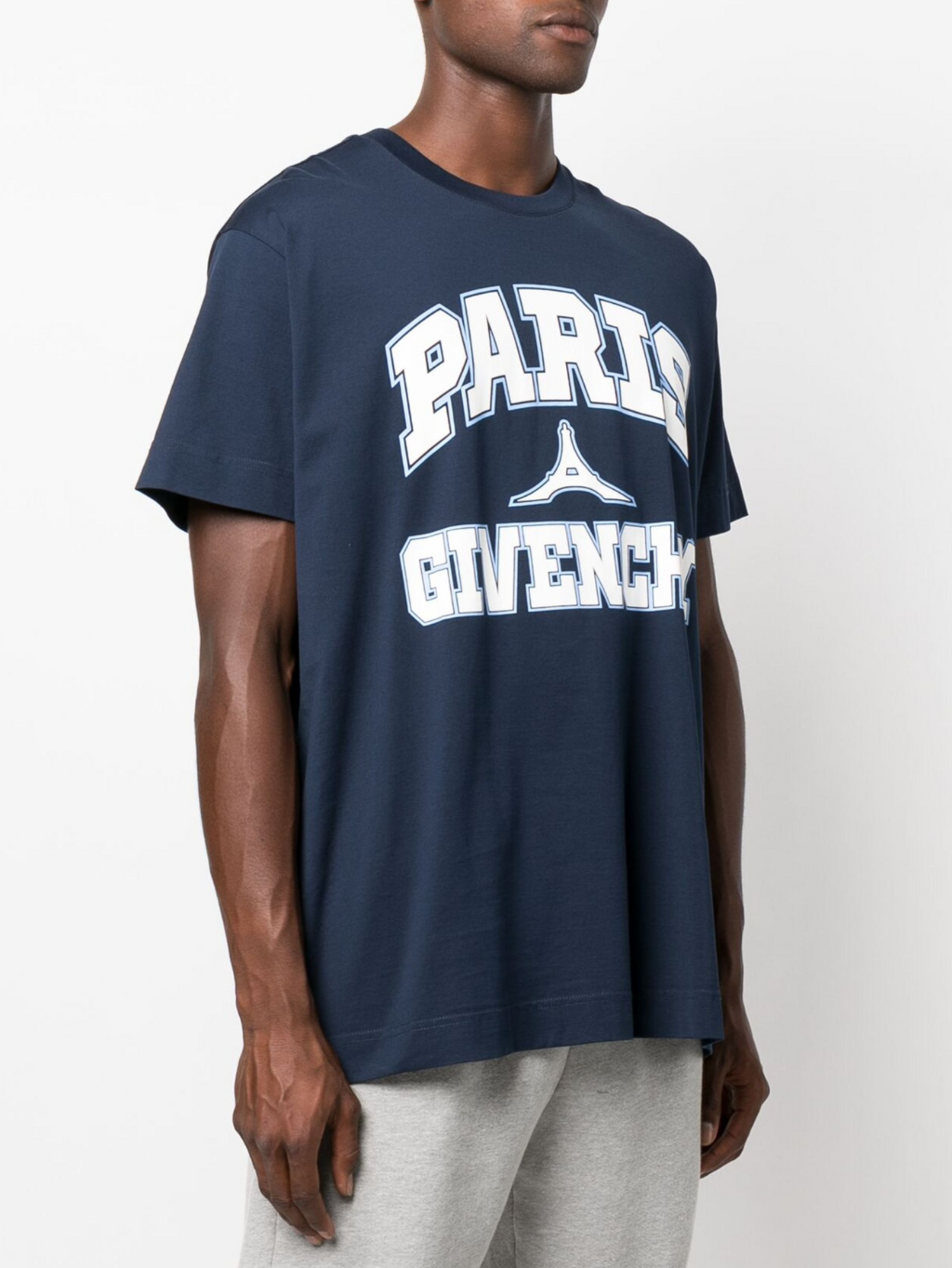 GIVENCHY Paris Blue tričko Veľkosť: XL