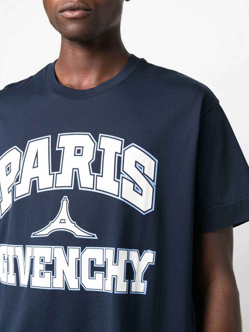 GIVENCHY Paris Blue tričko Veľkosť: XL – Obrázok 4