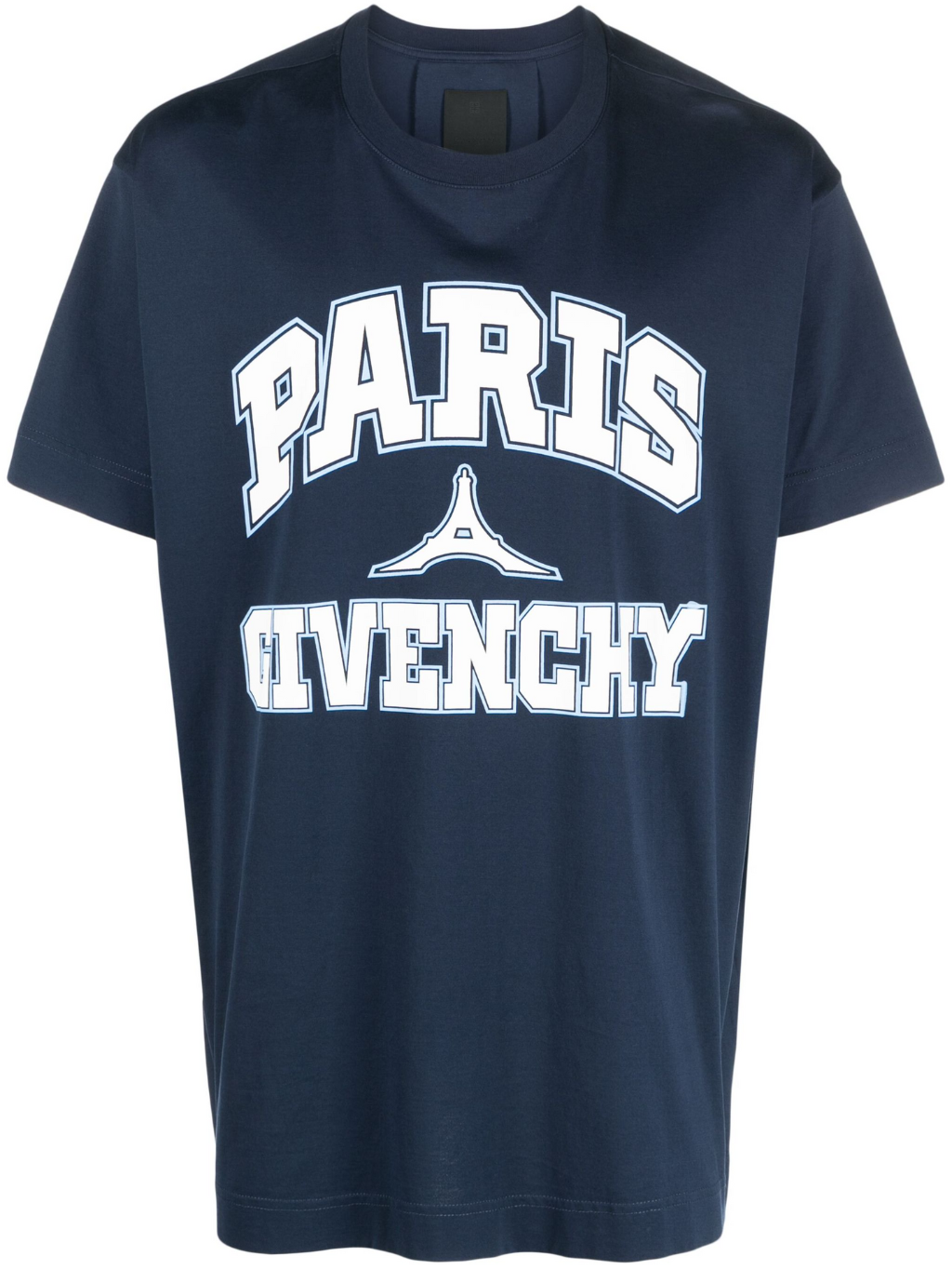 GIVENCHY Paris Blue tričko S