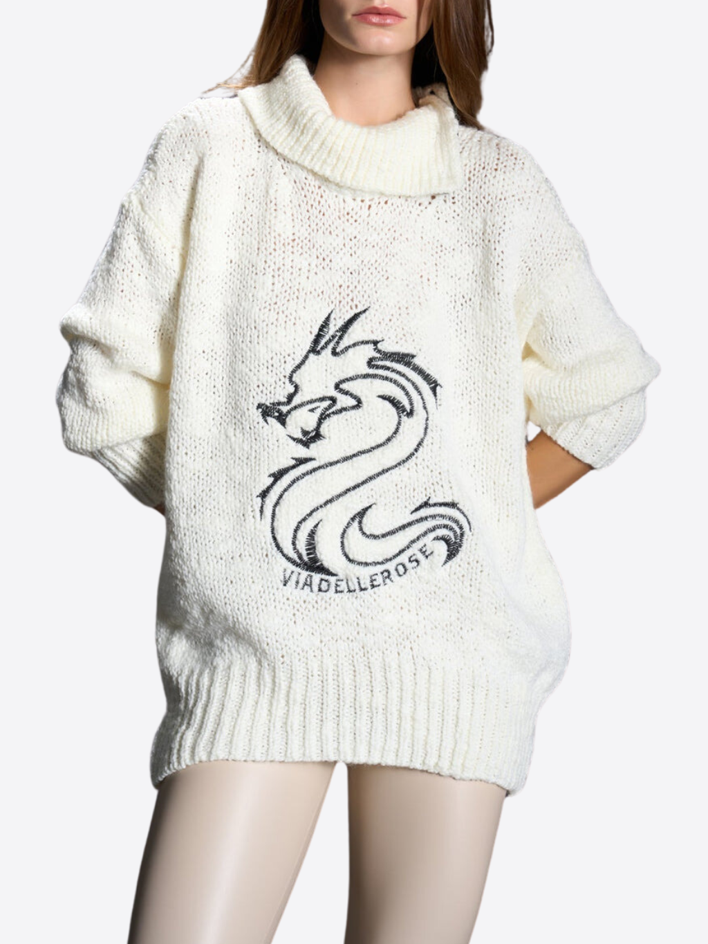 #VDR Wdragon White sveter Veľkosť: M