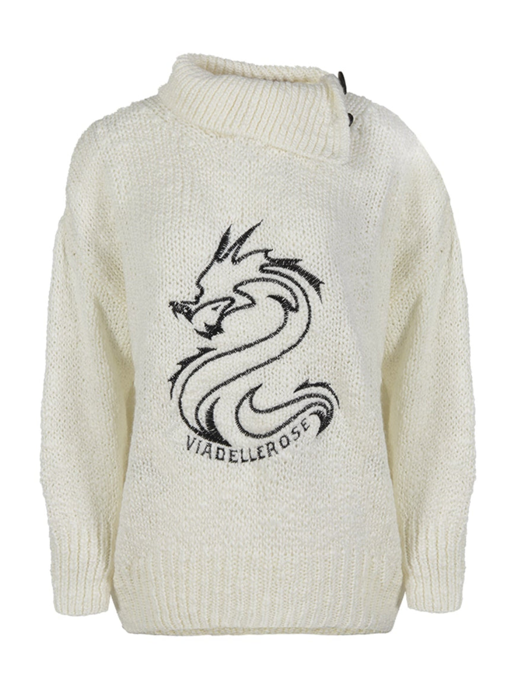 #VDR Wdragon White sveter S