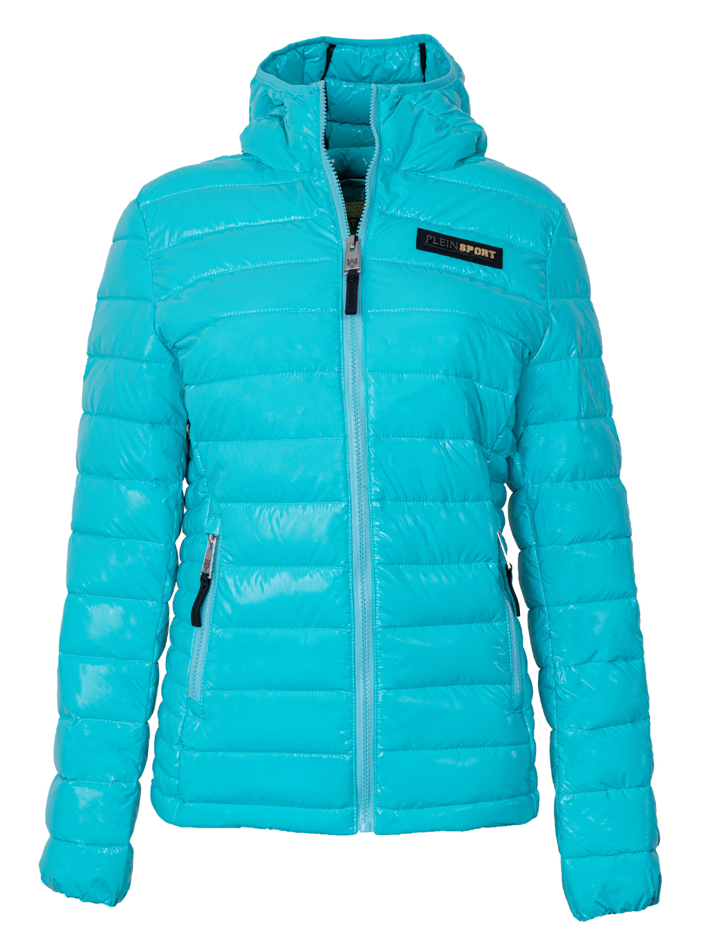 PLEIN SPORT Hoodie Light Tiffany bunda L