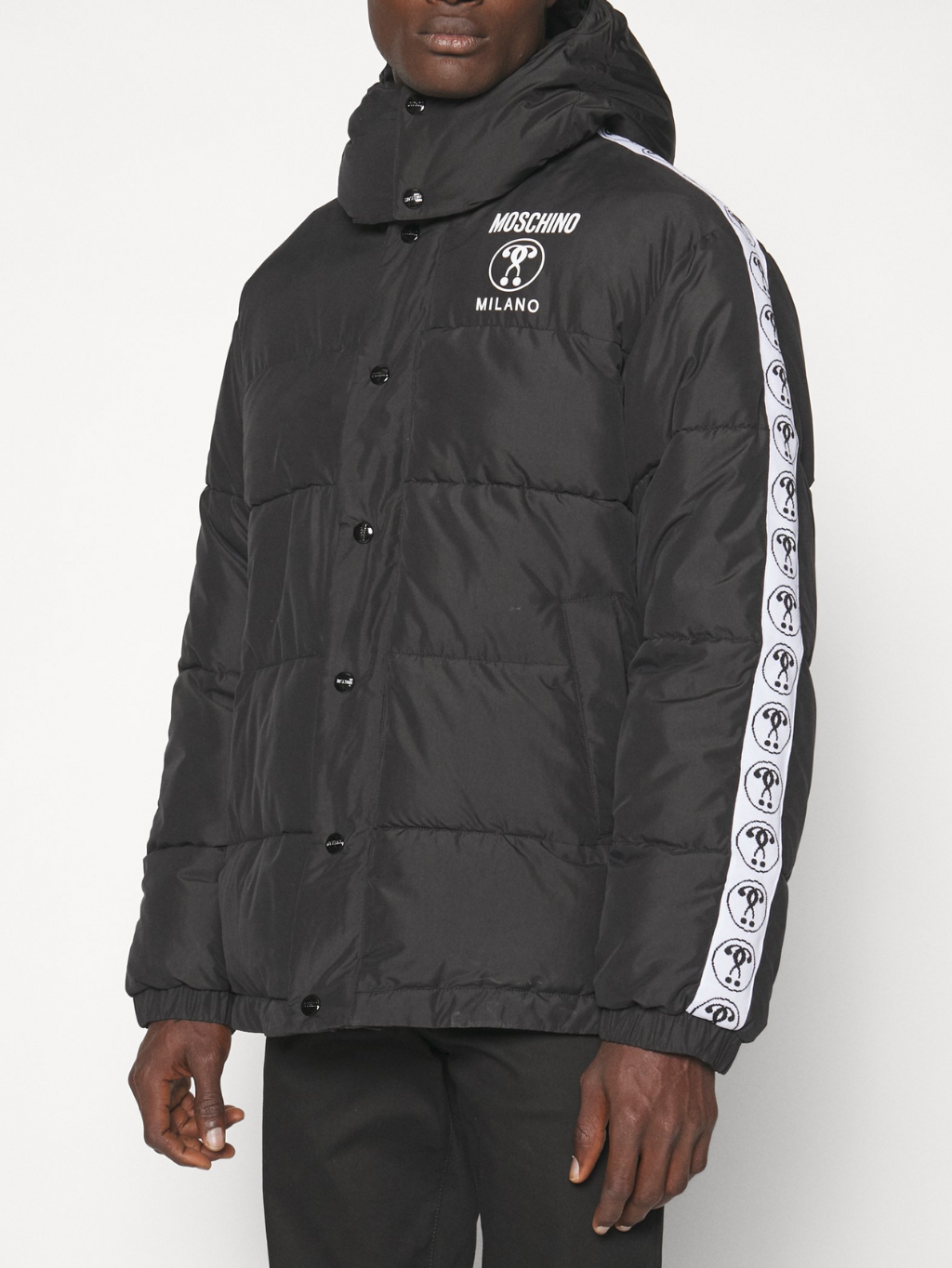 MOSCHINO Milano Black bunda Veľkosť: L