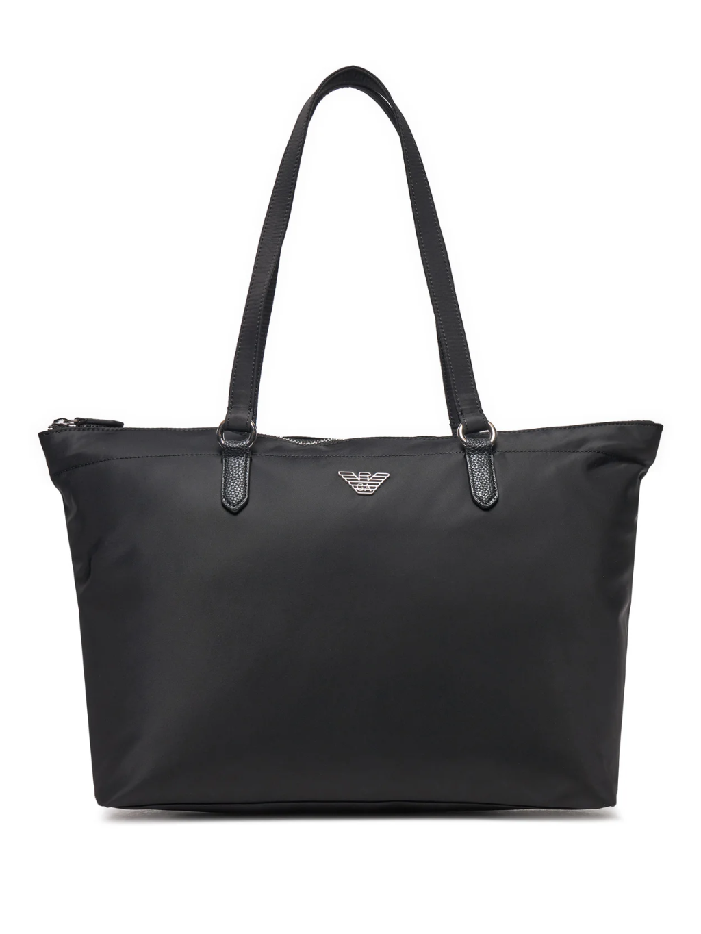 EMPORIO ARMANI Logo Black shopper kabelka