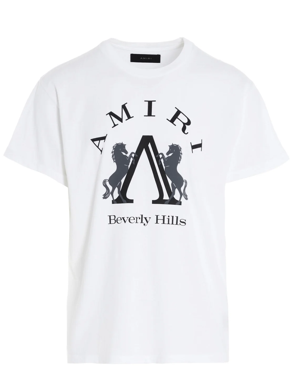 AMIRI Beverly Hills White tričko S
