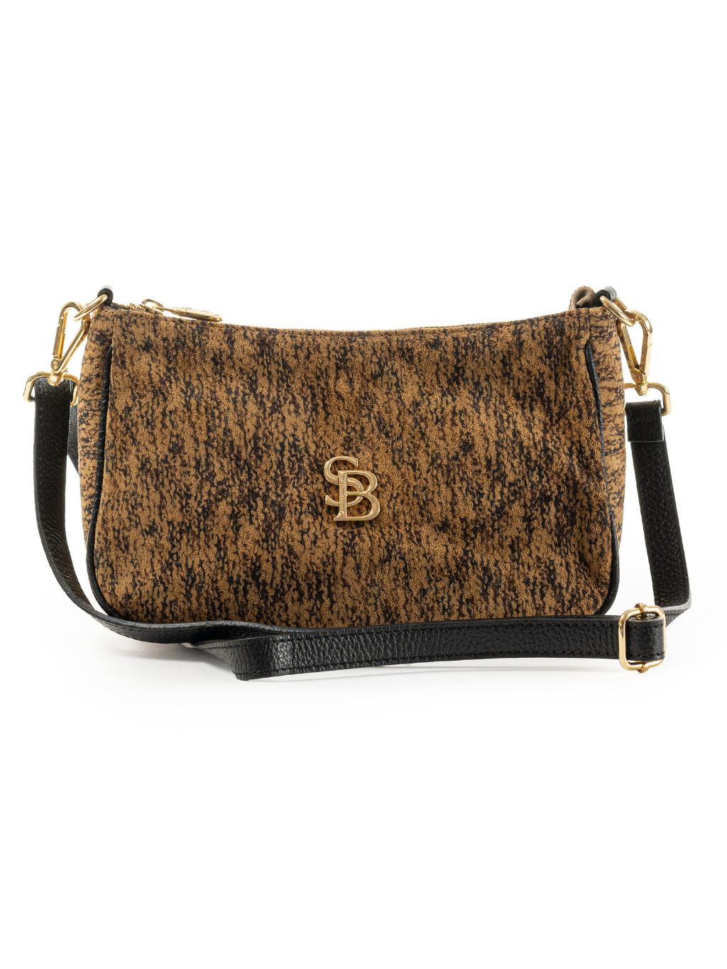 SARA BURGLAR Nice Lana Cuoio crossbody kabelka