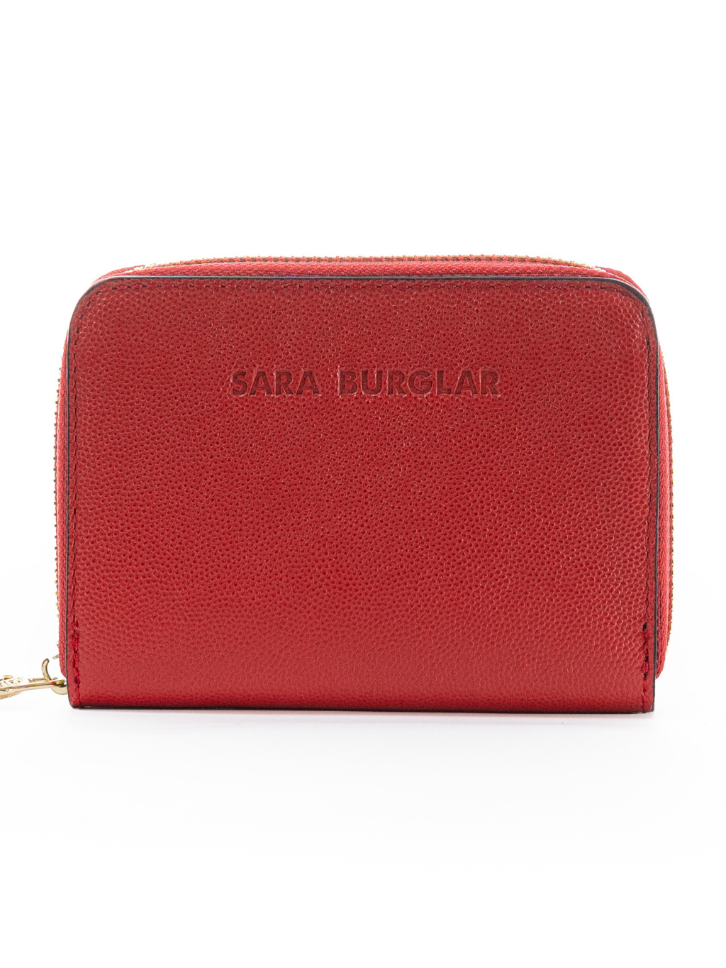 SARA BURGLAR Sand Red peňaženka