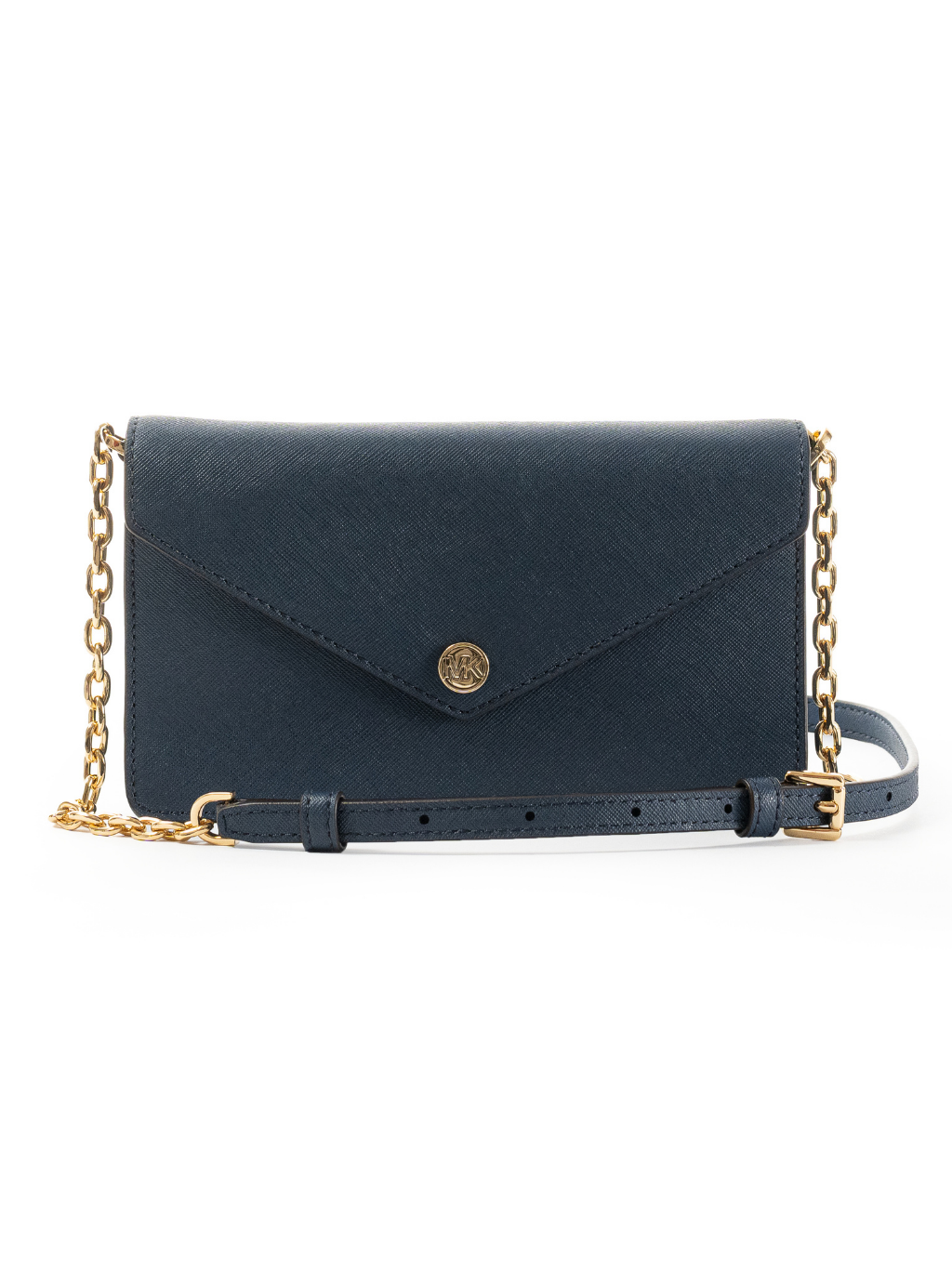 MICHAEL KORS Jet Set Travel Blue crossbody kabelka