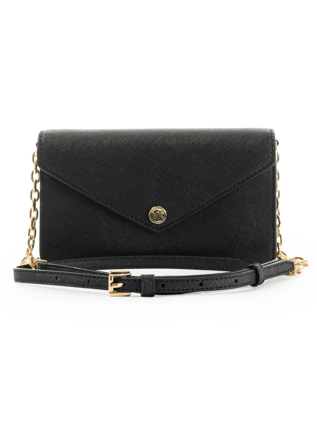 MICHAEL KORS Jet Set Travel Black crossbody kabelka