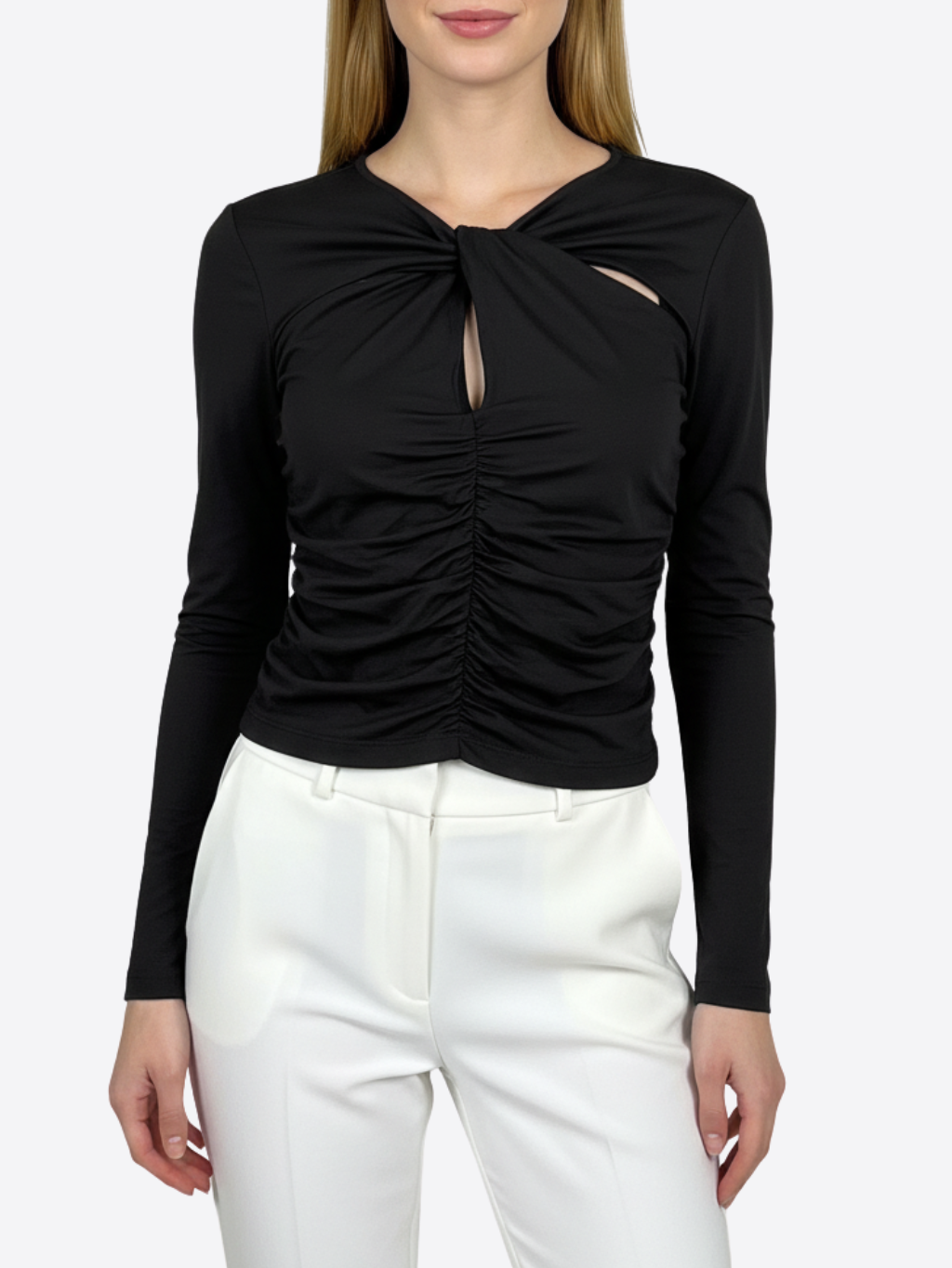 PINKO Muggine Black top Veľkosť: XS