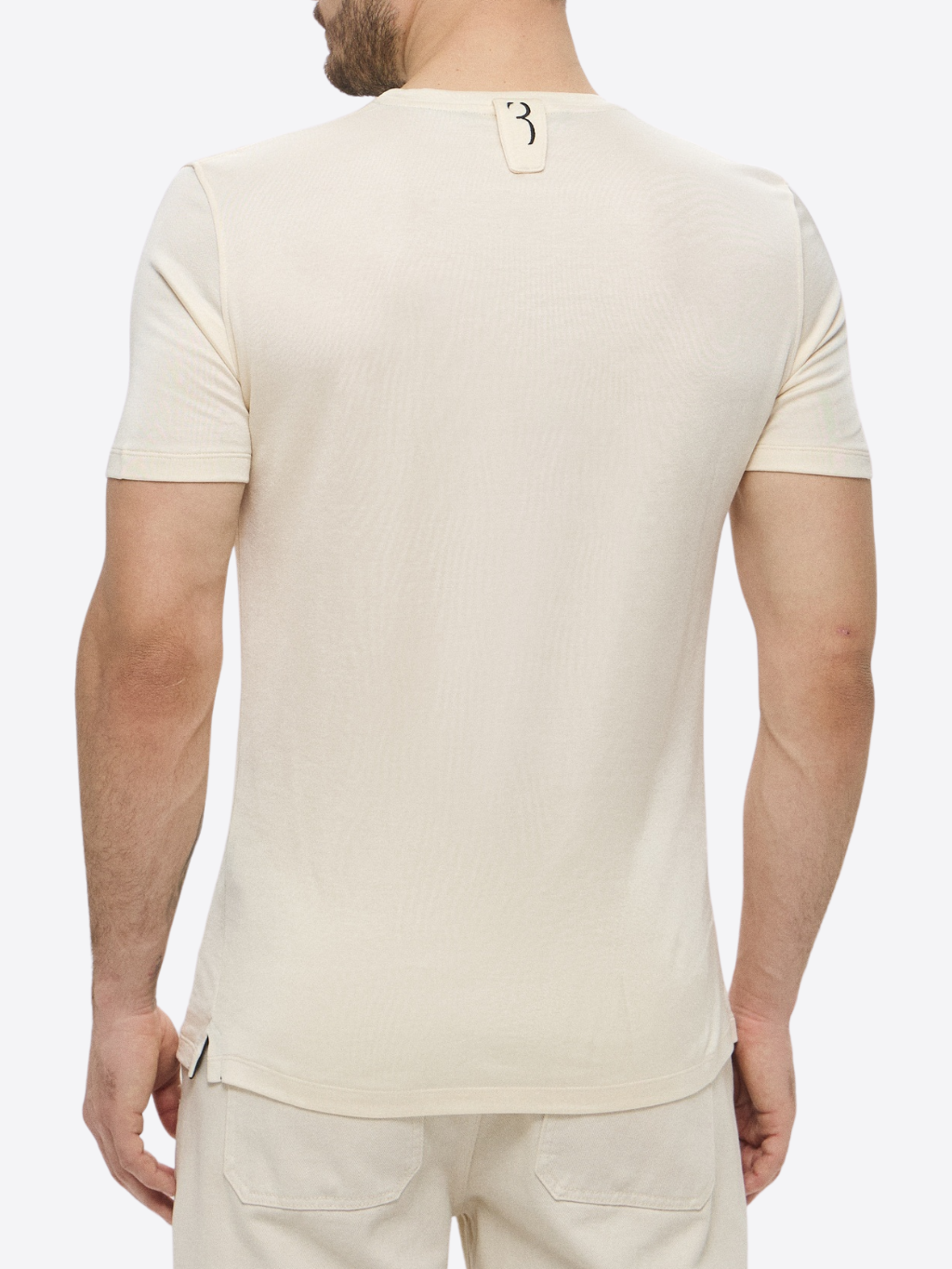 BILLIONAIRE Flavio Beige tričko Veľkosť: 4XL