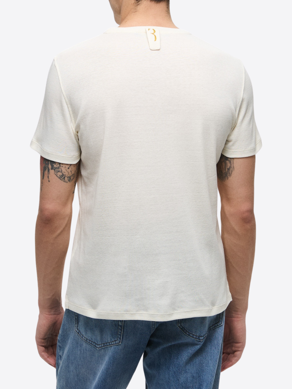 BILLIONAIRE Flavio Oro Beige tričko Veľkosť: 4XL