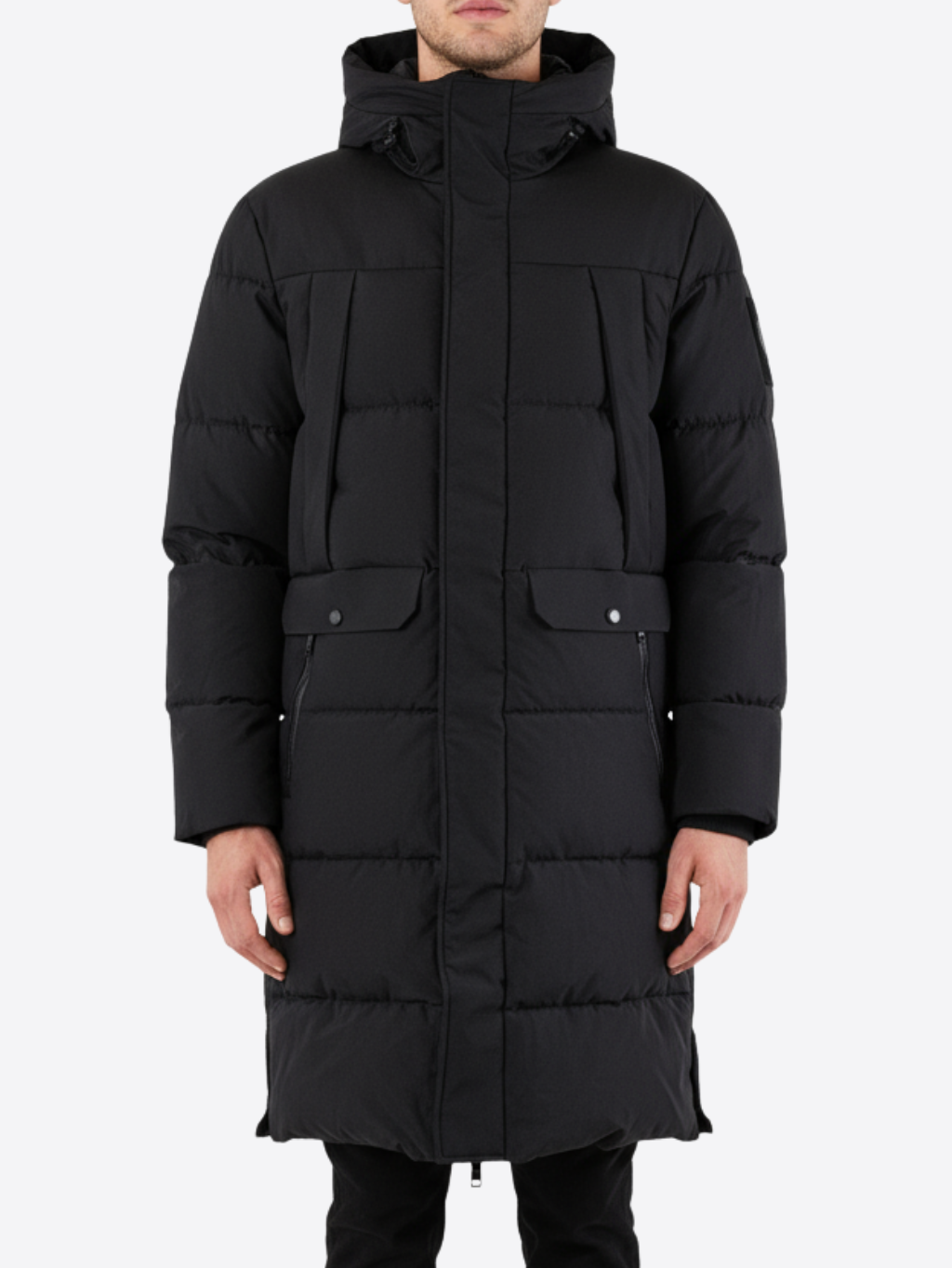 ICEBERG Giaccone Black bunda Veľkosť: L