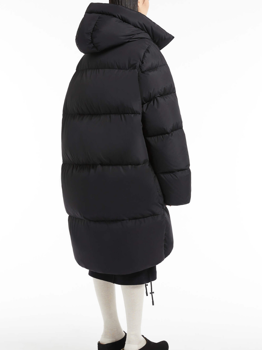 MAX MARA Veber Black bunda Veľkosť: Univerzálna – Obrázok 3