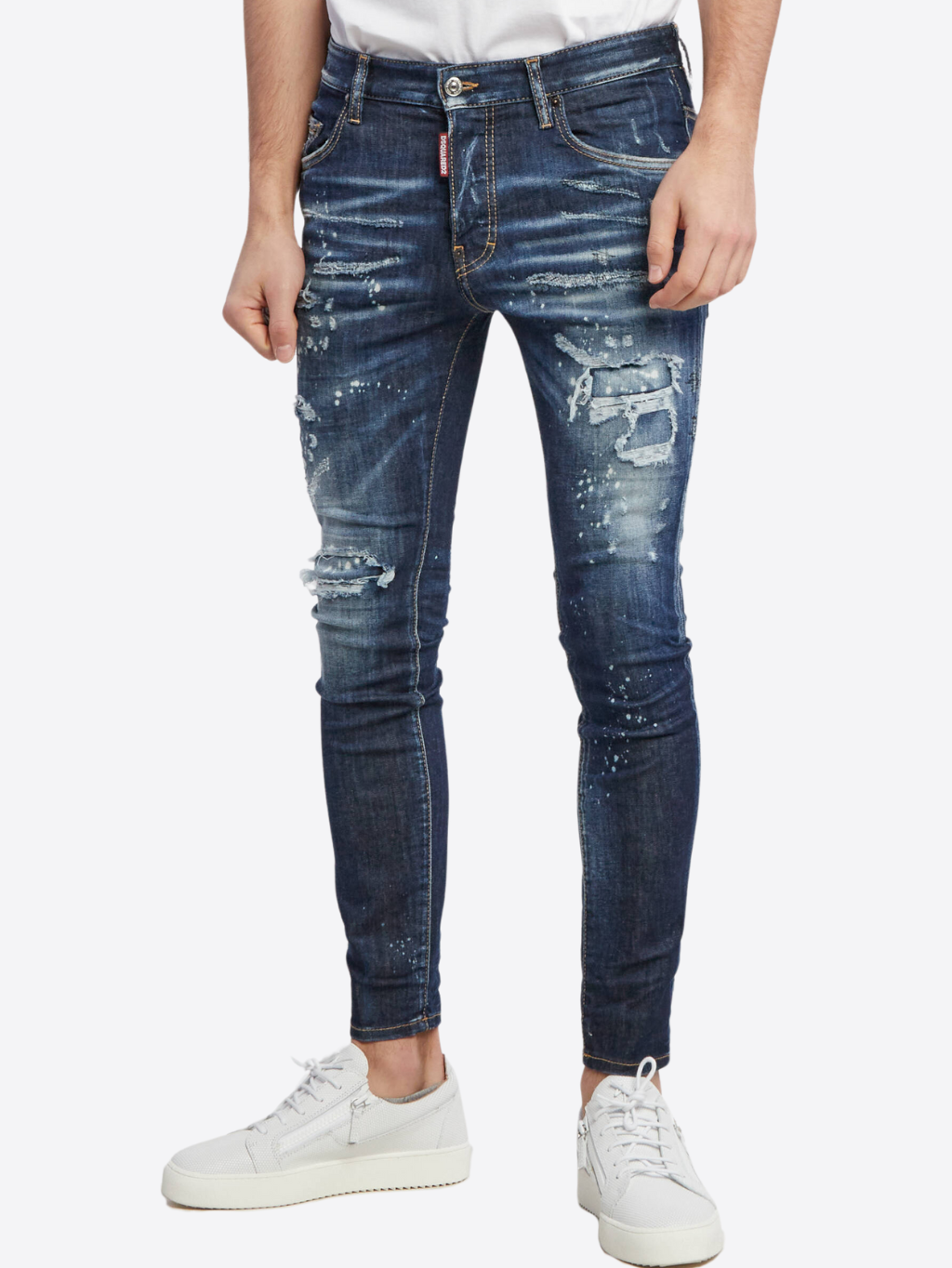 DSQUARED2 Super Twinky Blue rifle Veľkosť: M