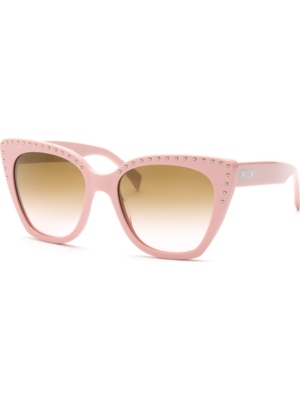 MOSCHINO Cat Eye Pink slnečné okuliare