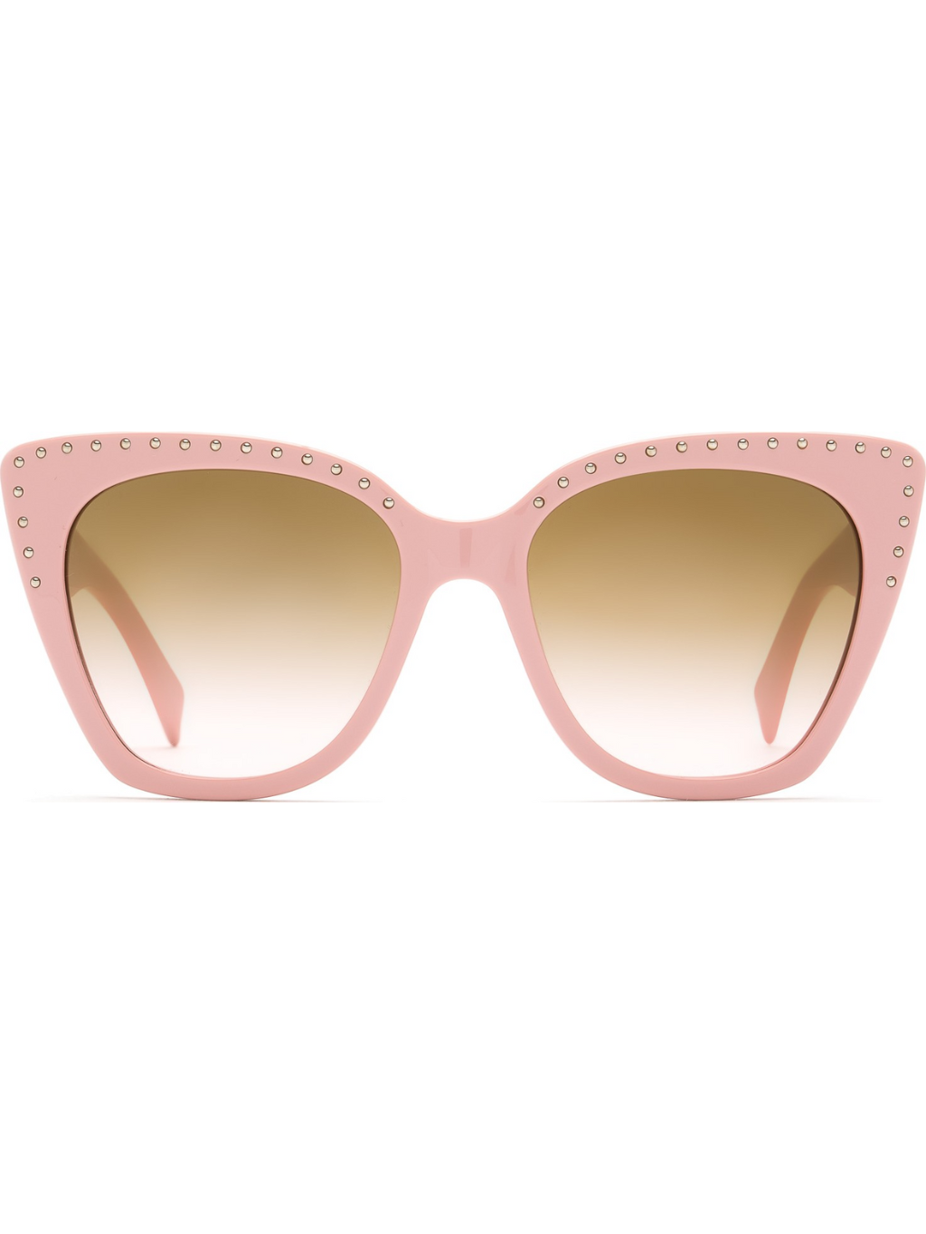 MOSCHINO Cat Eye Pink slnečné okuliare