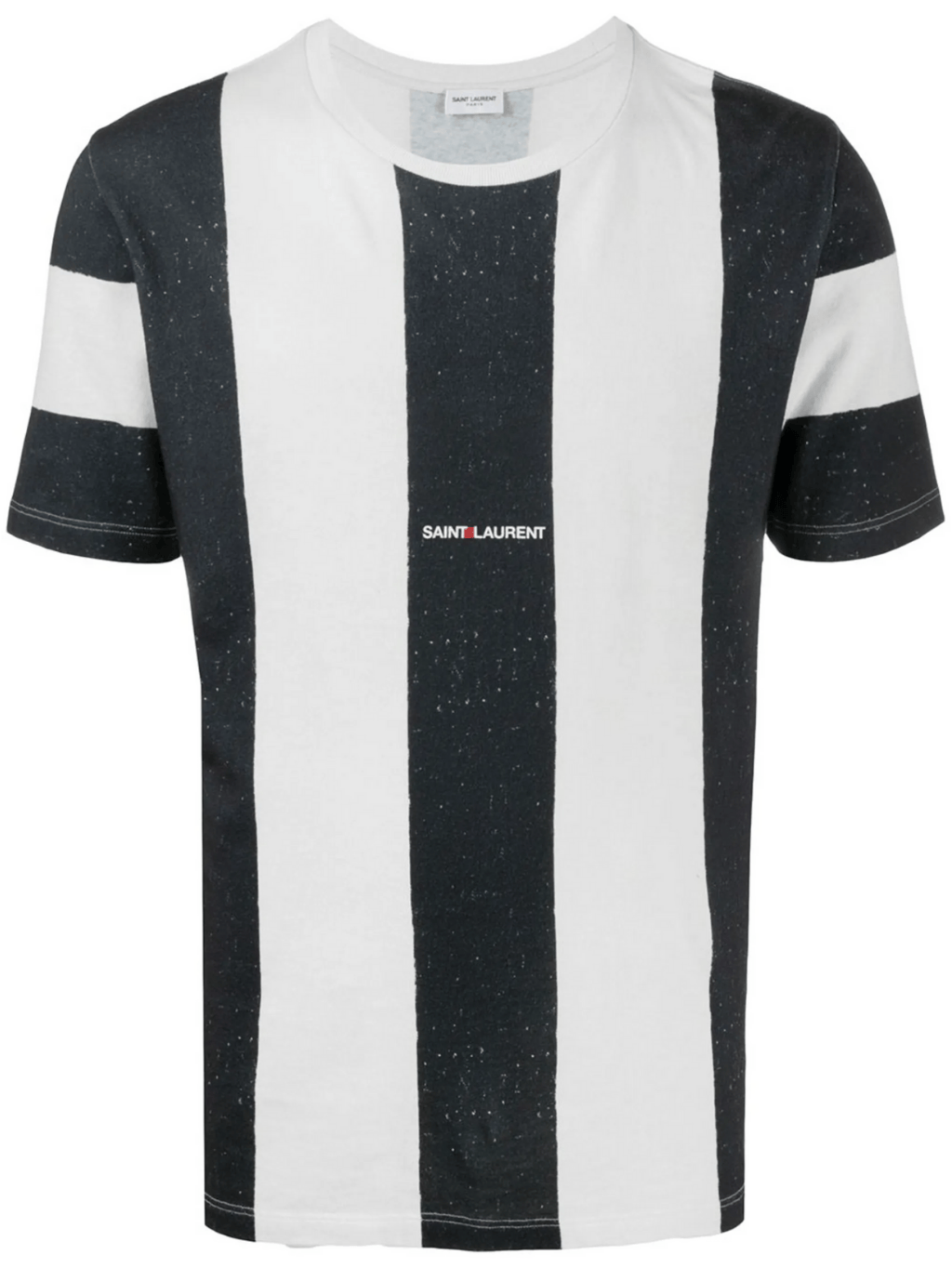SAINT LAURENT Striped White tričko S