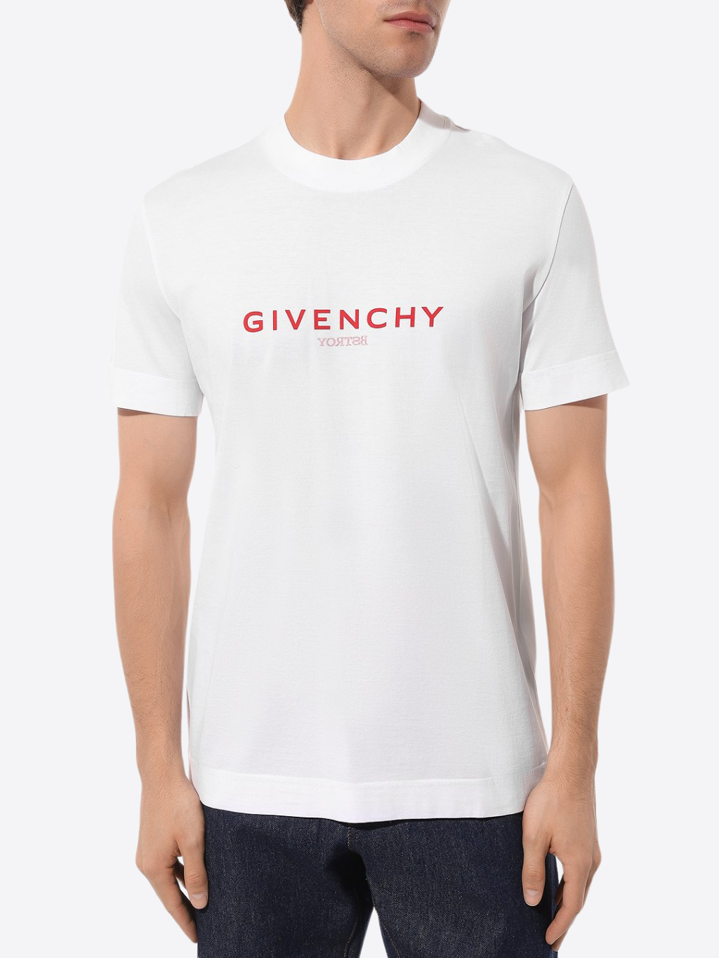 GIVENCHY Reverse White tričko Veľkosť: XL