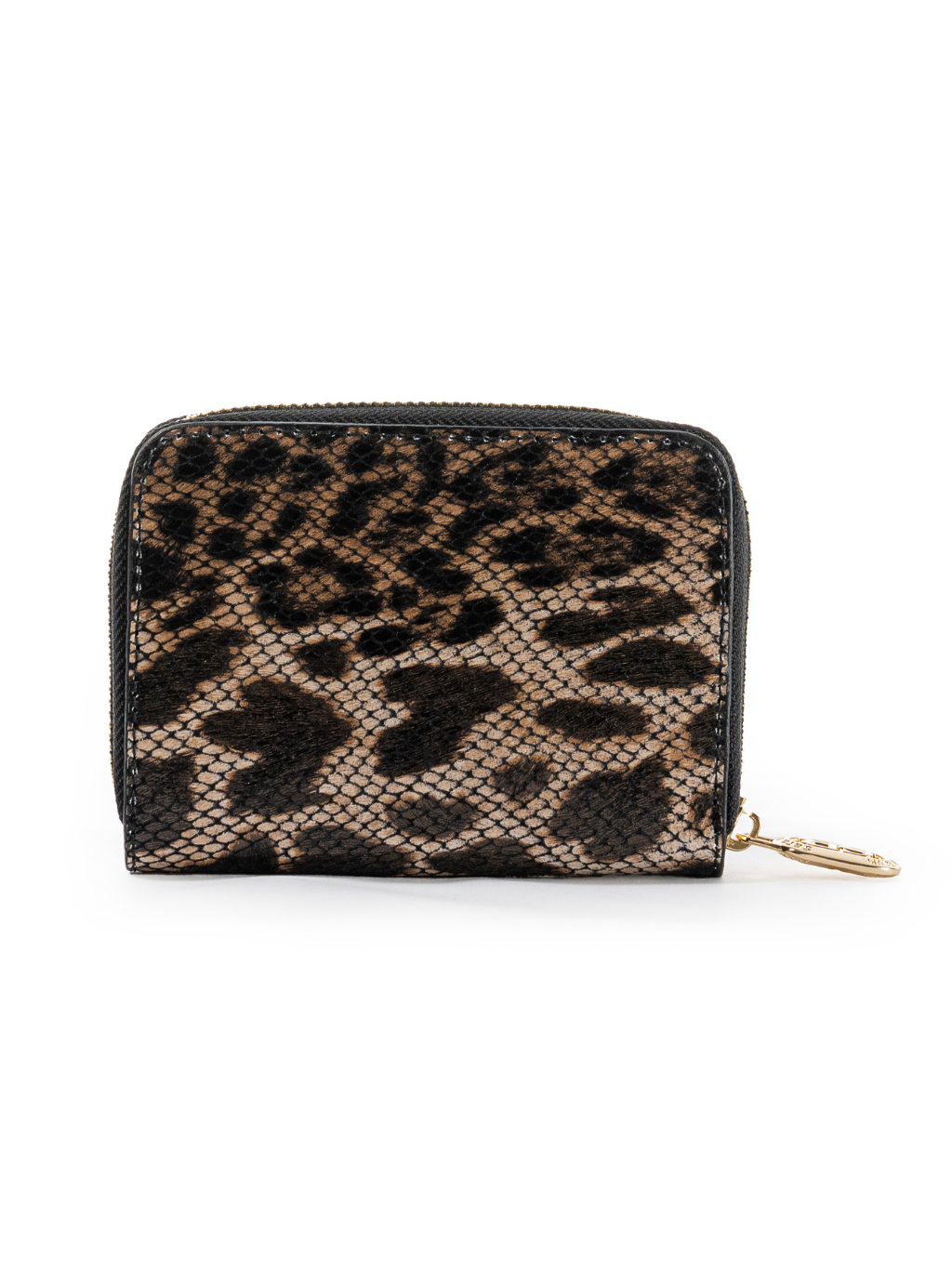 SARA BURGLAR Leopard Brown peňaženka