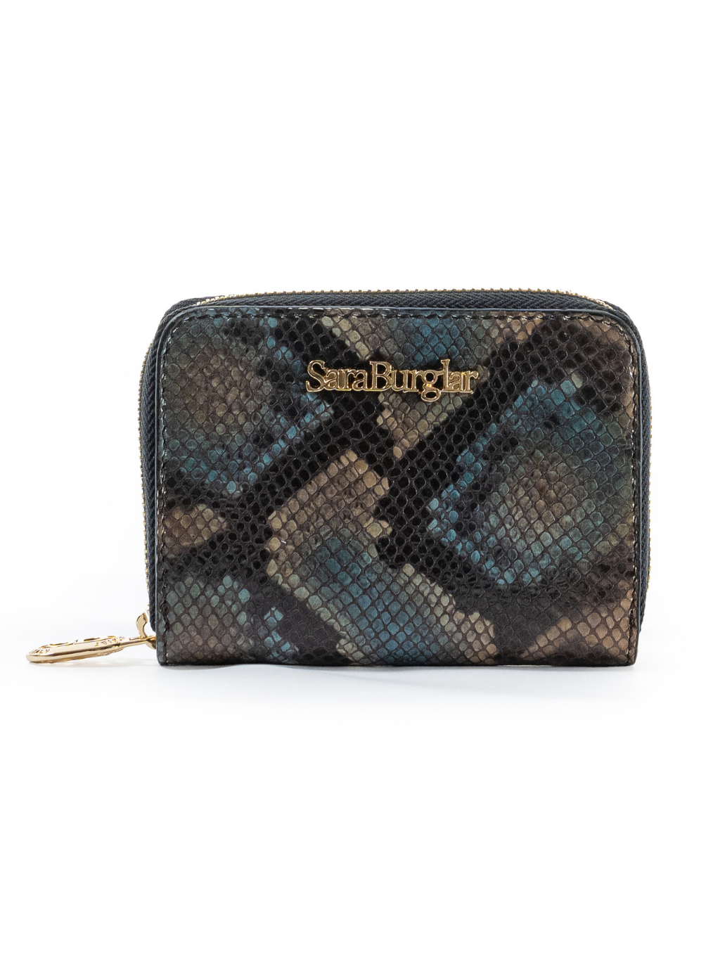 SARA BURGLAR Snake Blue peňaženka