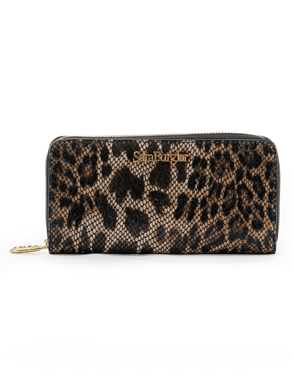 SARA BURGLAR Leopard I. Camel peňaženka
