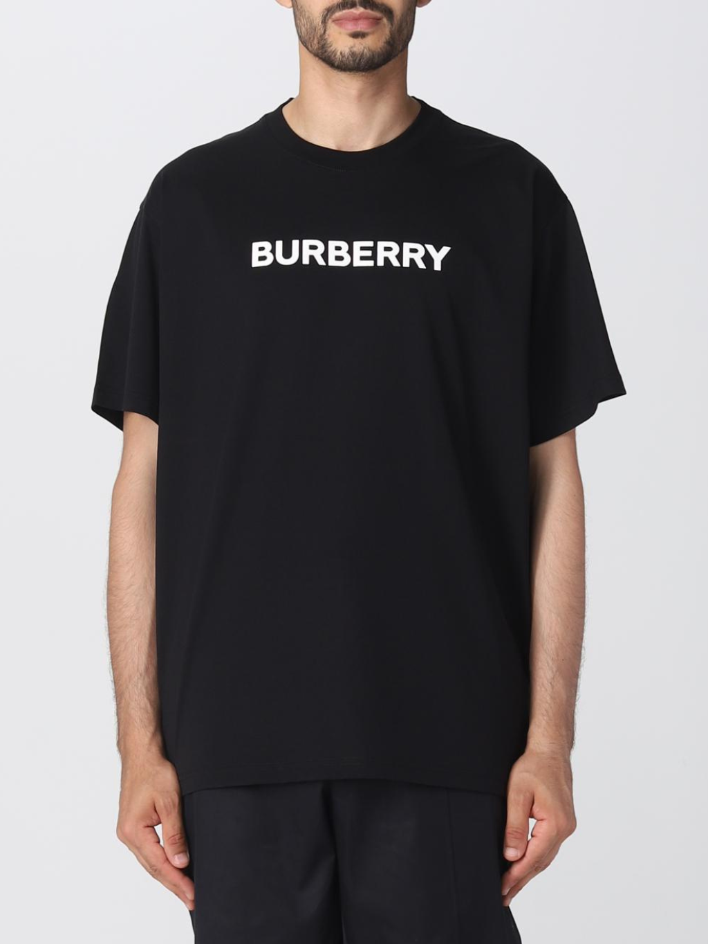 BURBERRY Harriston Black tričko Veľkosť: S