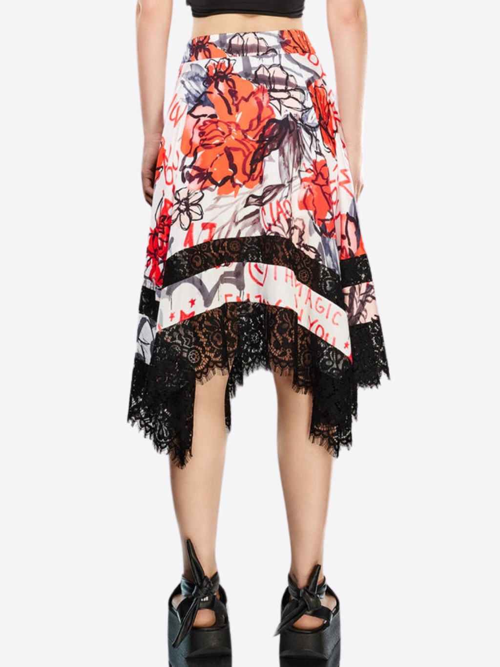 #VDR Poppy Multicolor sukňa Veľkosť: L – Obrázok 3