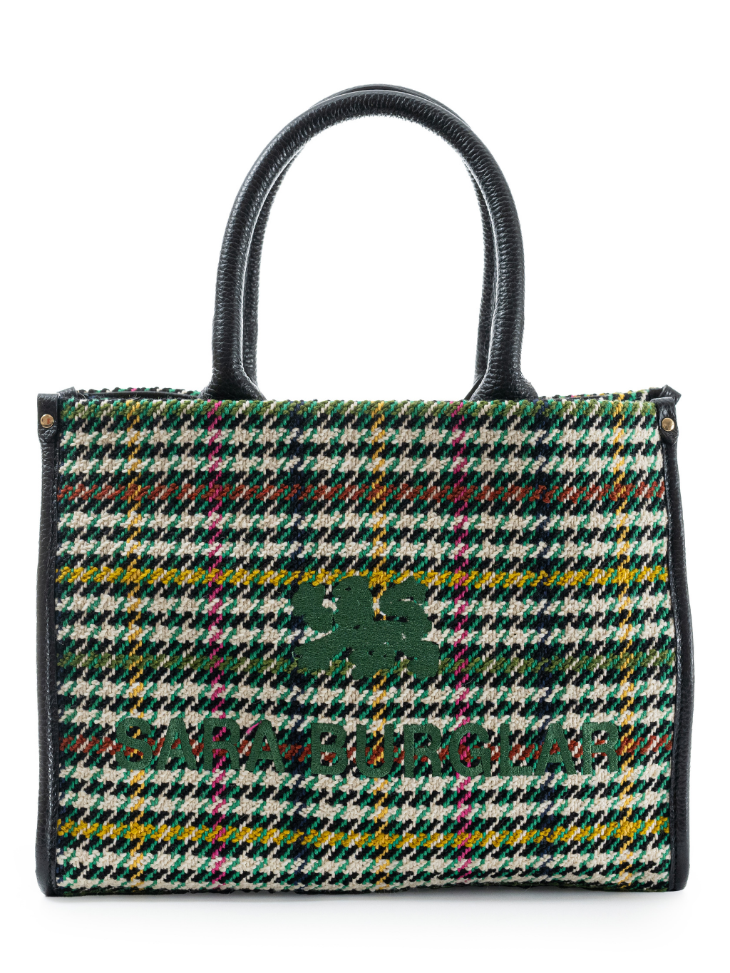 SARA BURGLAR Elisabet Poul Green kabelka