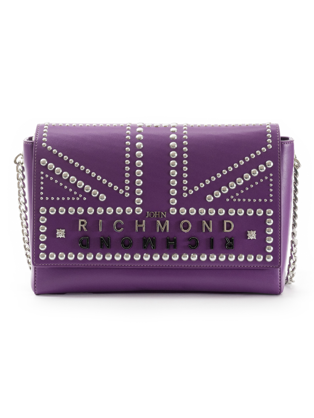 JOHN RICHMOND Royal Purple crossbody kabelka