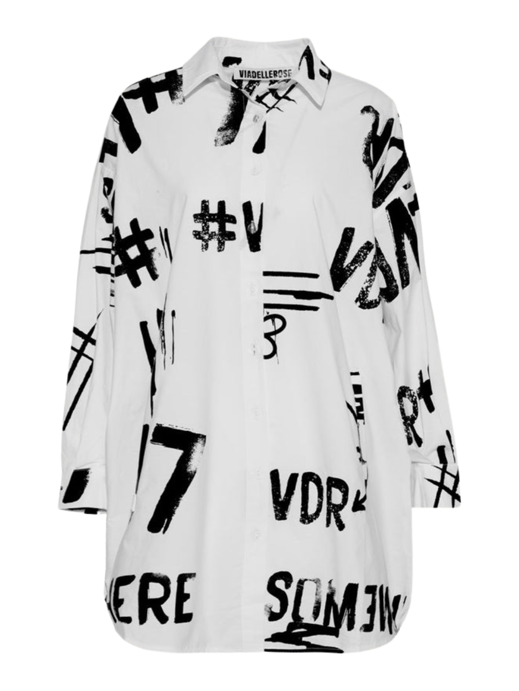 #VDR Logo White košeľa Univerzálna