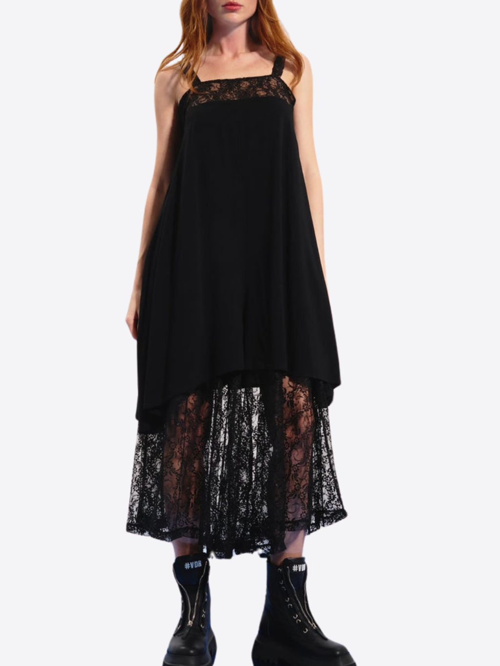 #VDR Lace Black overal S