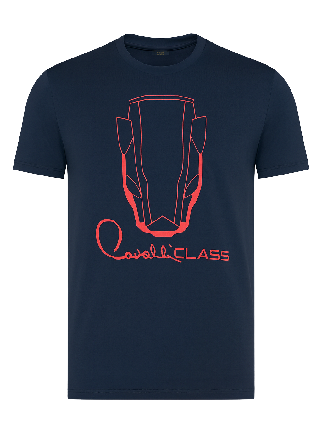 CAVALLI CLASS Panther Navy Blue tričko M