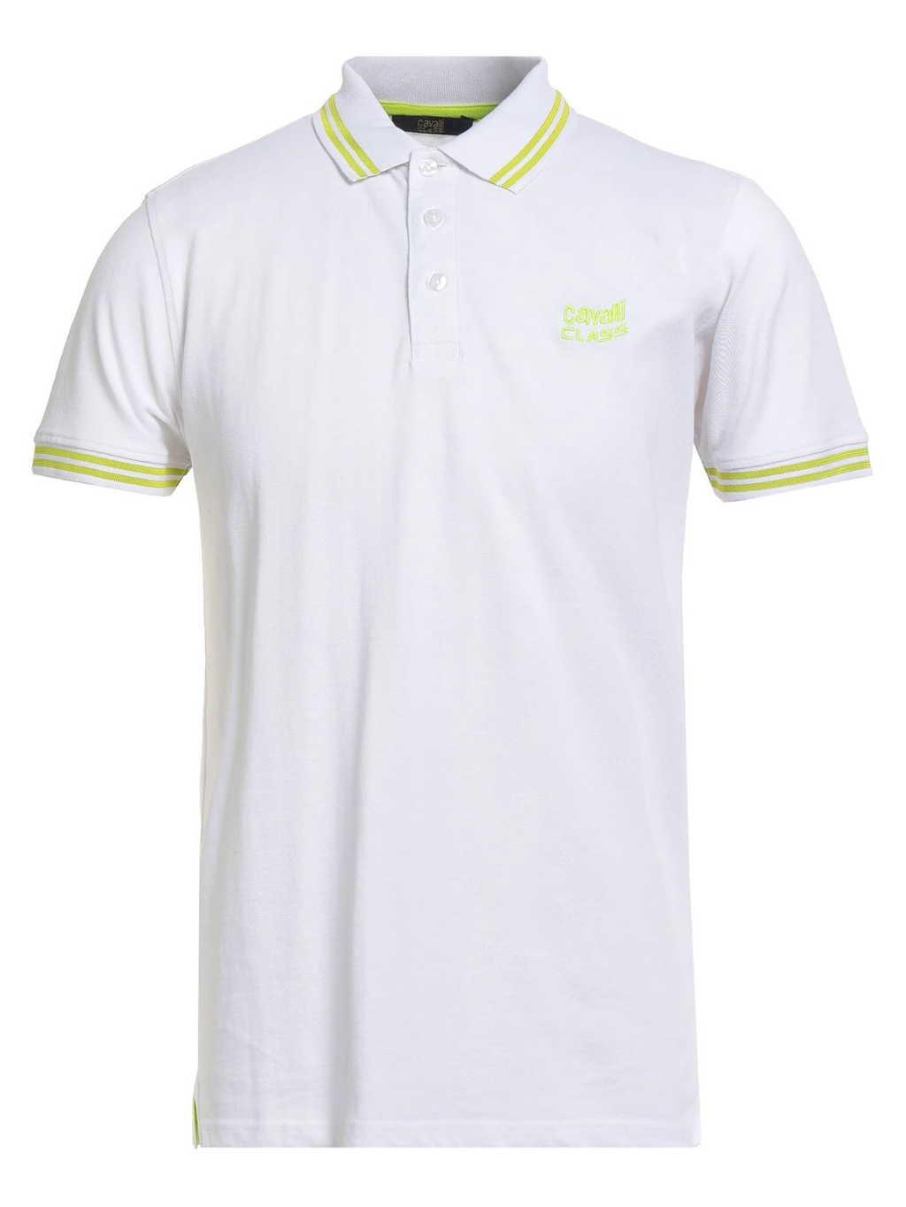 CAVALLI CLASS Ricchi White polo tričko L