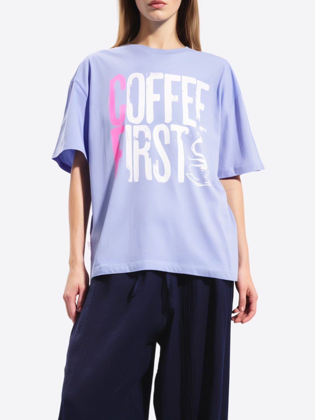 #VDR Coffee Lilac tričko M