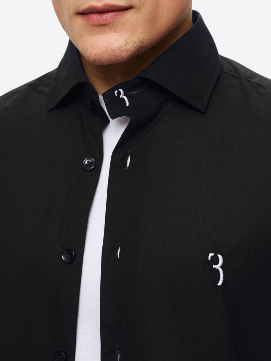 BILLIONAIRE Night Black košeľa Veľkosť: XL – Obrázok 3