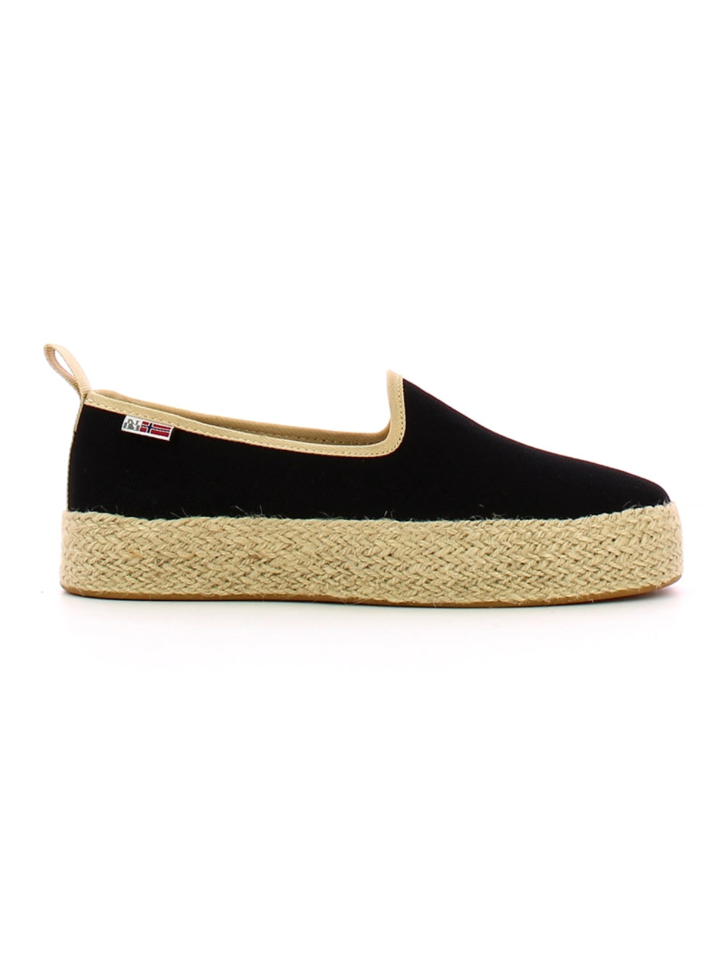 NAPAPIJRI Grove Black espadrilky Veľkosť: 38 EU