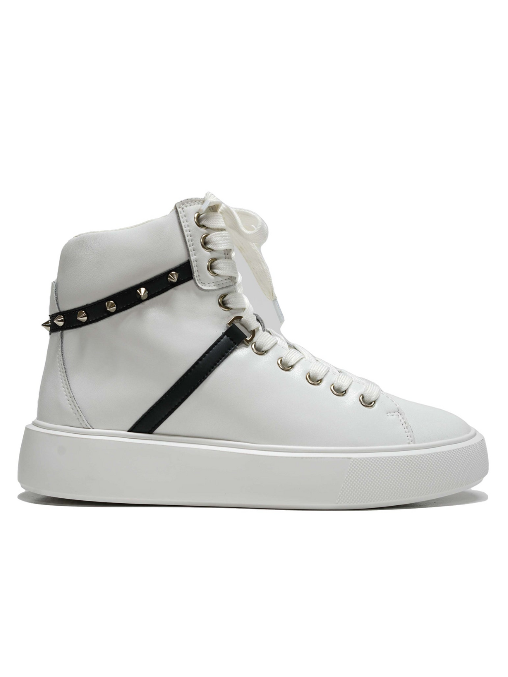 4US CESARE PACIOTTI Studs White tenisky Veľkosť: 35 EU